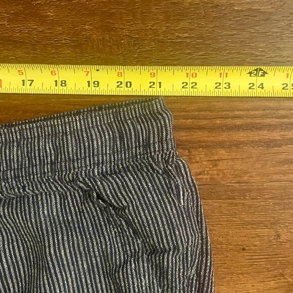 Time and Tru Drawstring Pants Womens Blue & Gray Stripe Size XXXL 22 - Picture 5 of 10